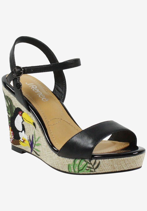 Triella Sandals, BLACK SUEDE, hi-res image number null