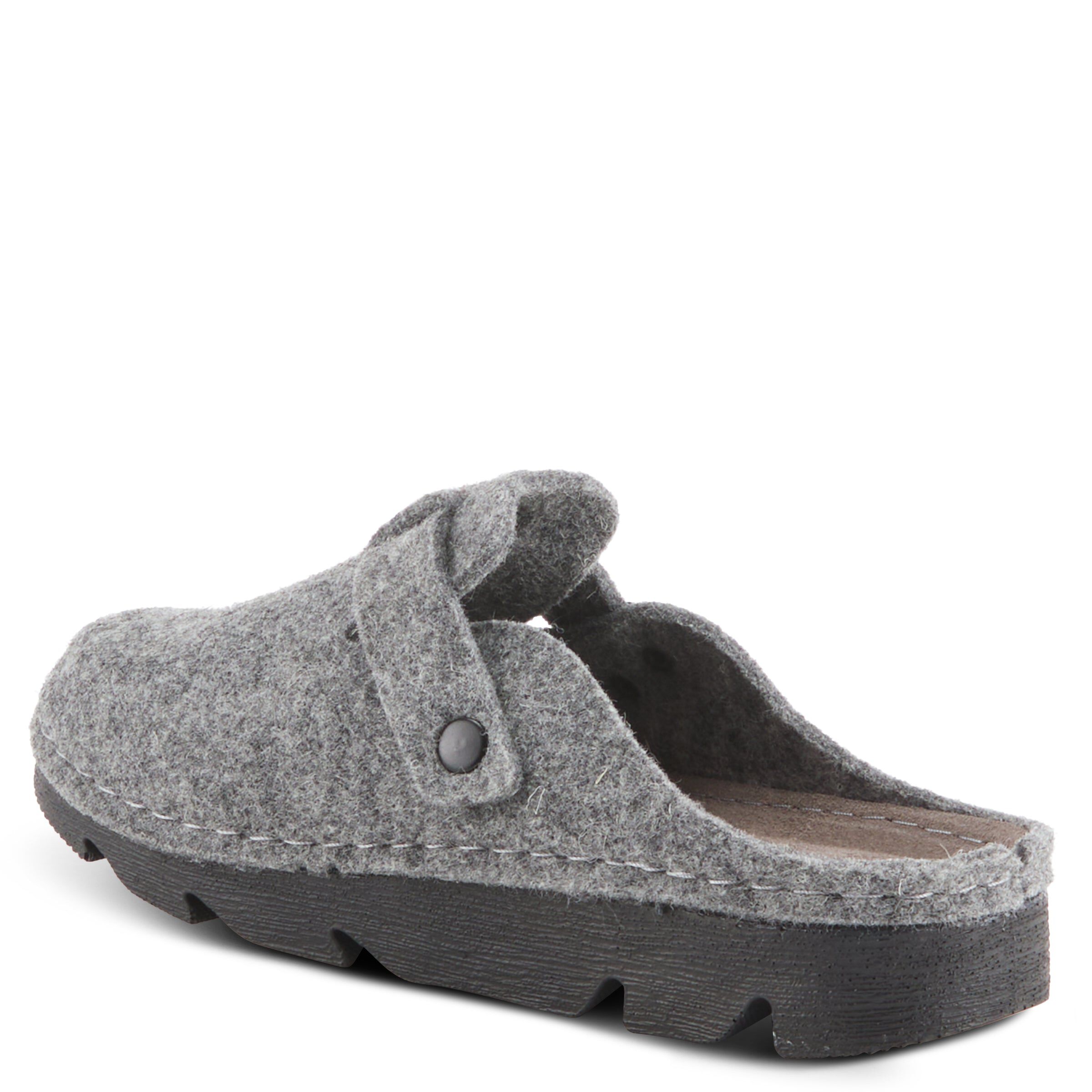 Clogger Open Back Clog Slipper, GREY, alternate image number 7