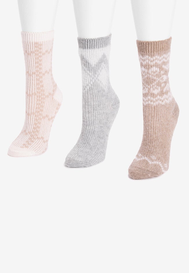 3 Pair Pack Eyelash Socks, , on-hover image number null