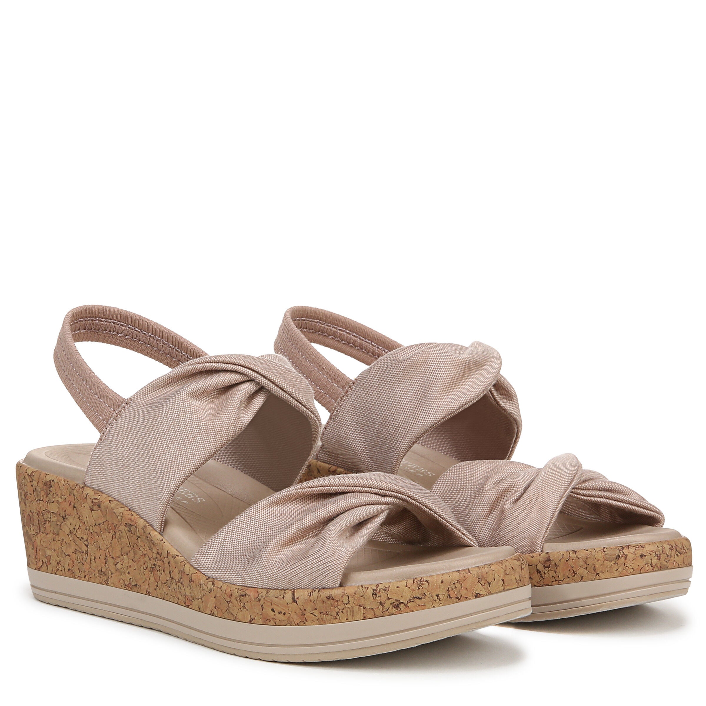 Riley Slingback Wedge Sandal, BISCOTTI, alternate image number 2