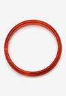 Genuine Red Agate Bangle Bracelet (13Mm), 8.5 Inches Jewelry, , on-hover image number 1