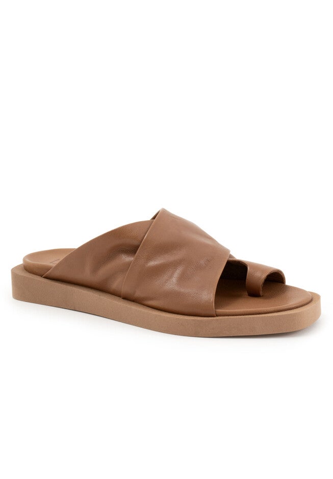 Jerika Slip On Sandal, WALNUT, hi-res image number null