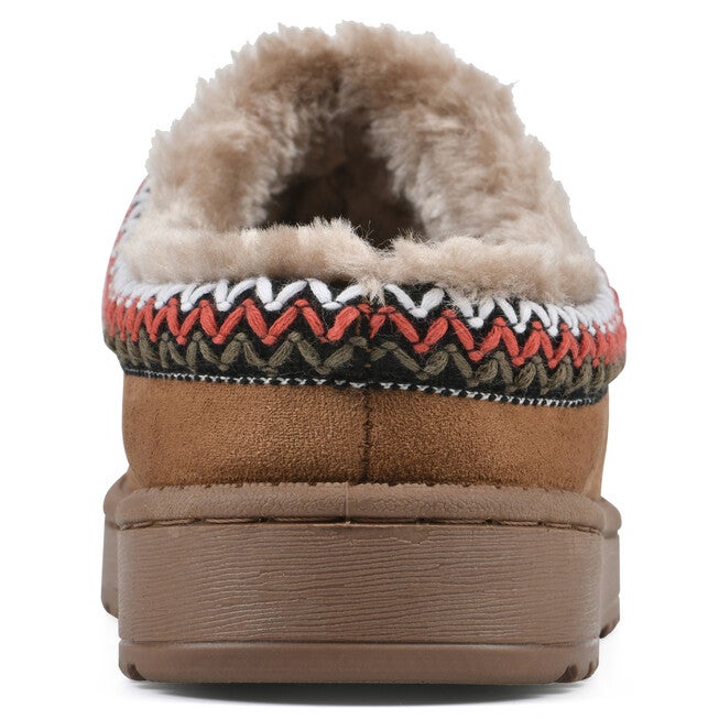 Icebin Clog Slipper, CHESTNUT FABRIC, on-hover image number 1