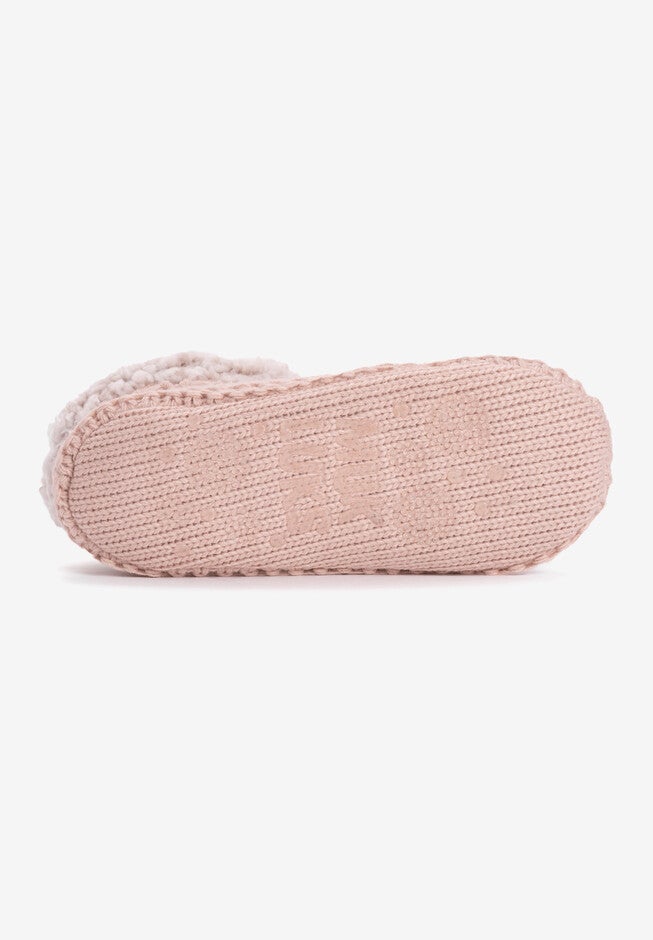 Sherpa Cuff Slipper Bootie, , alternate image number 2