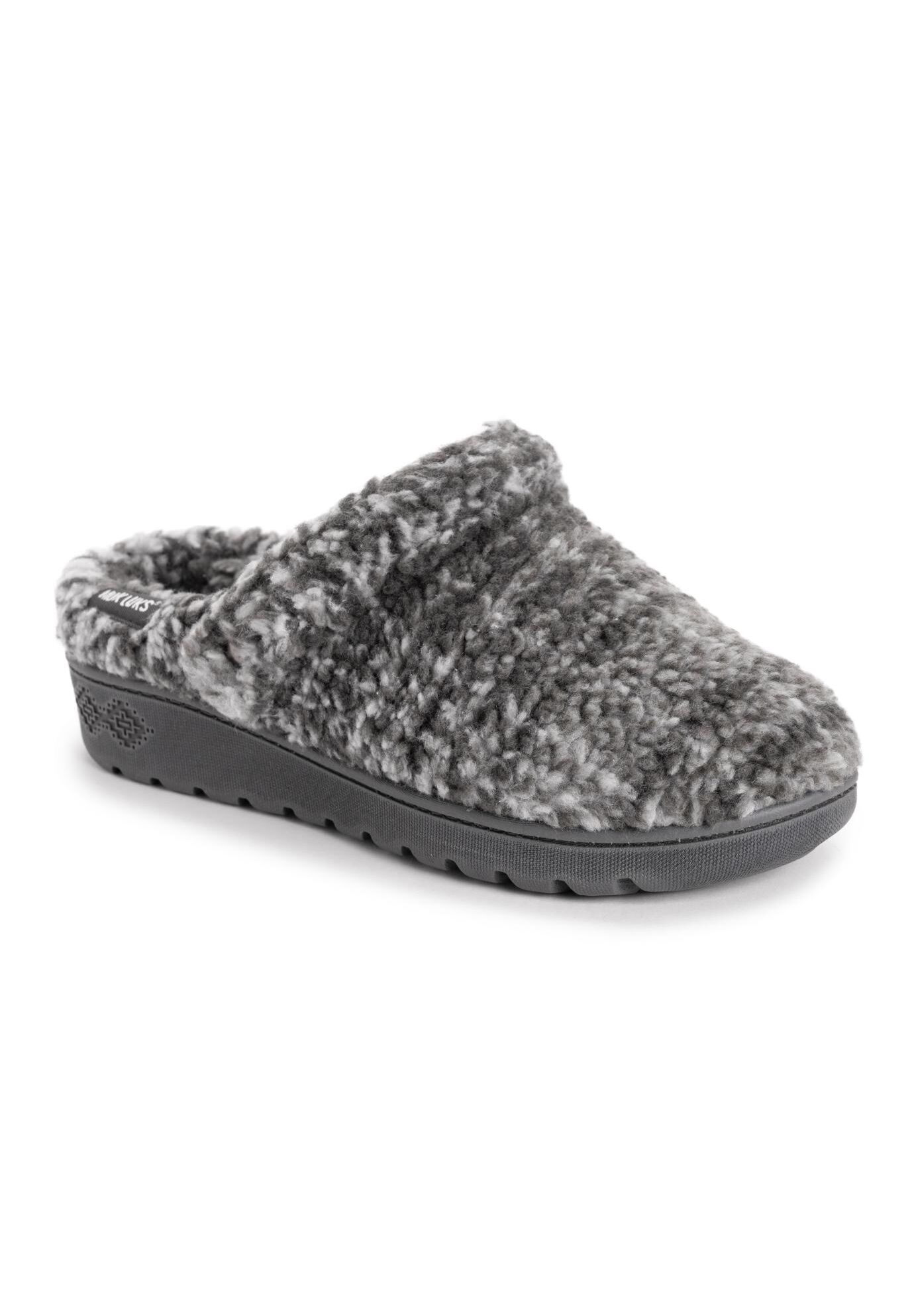 Quianna Lynn Slip On Clog, CHARCOAL PLAID, hi-res image number 0