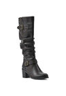 White Mountain Desirable Knee High Boot, BROWN TUMBLED SMOOTH, hi-res image number null