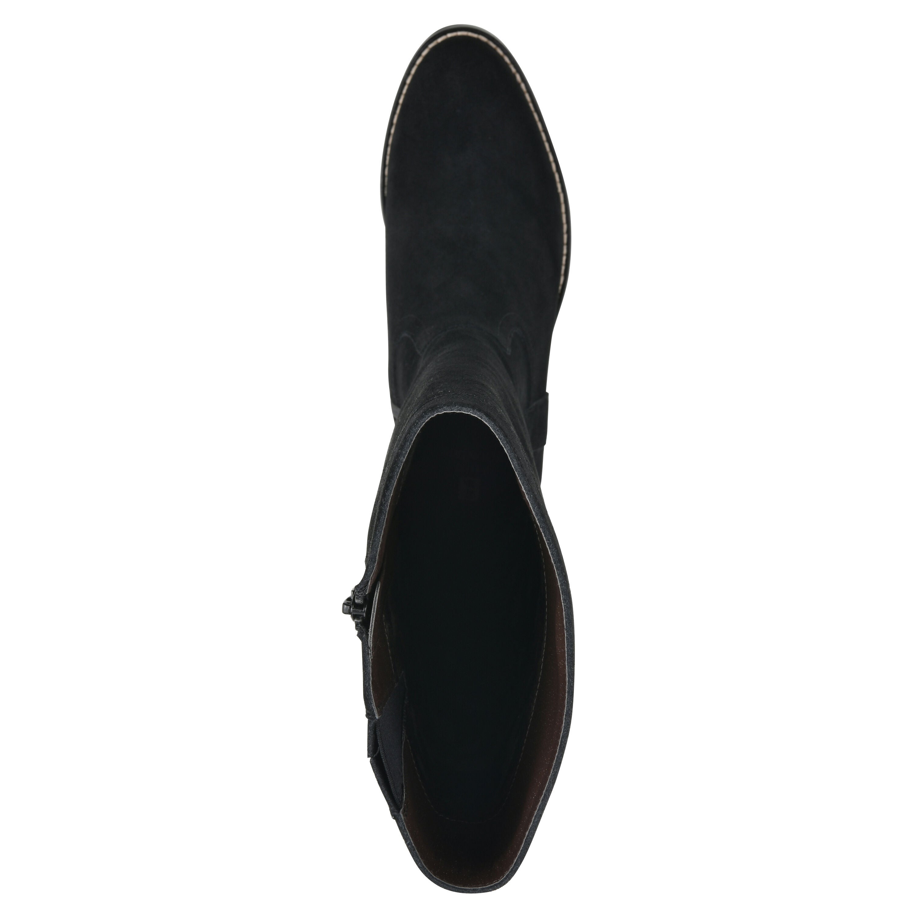 Altitude Tall Shaft Boot, BLACK SUEDE, alternate image number 4