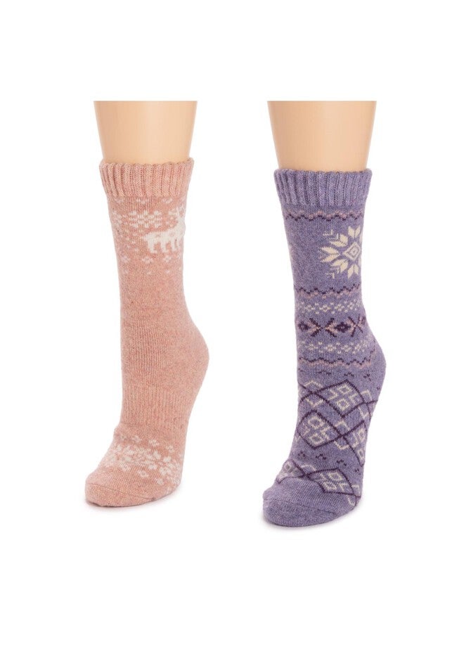 2 Pack Wool Socks, , alternate image number null