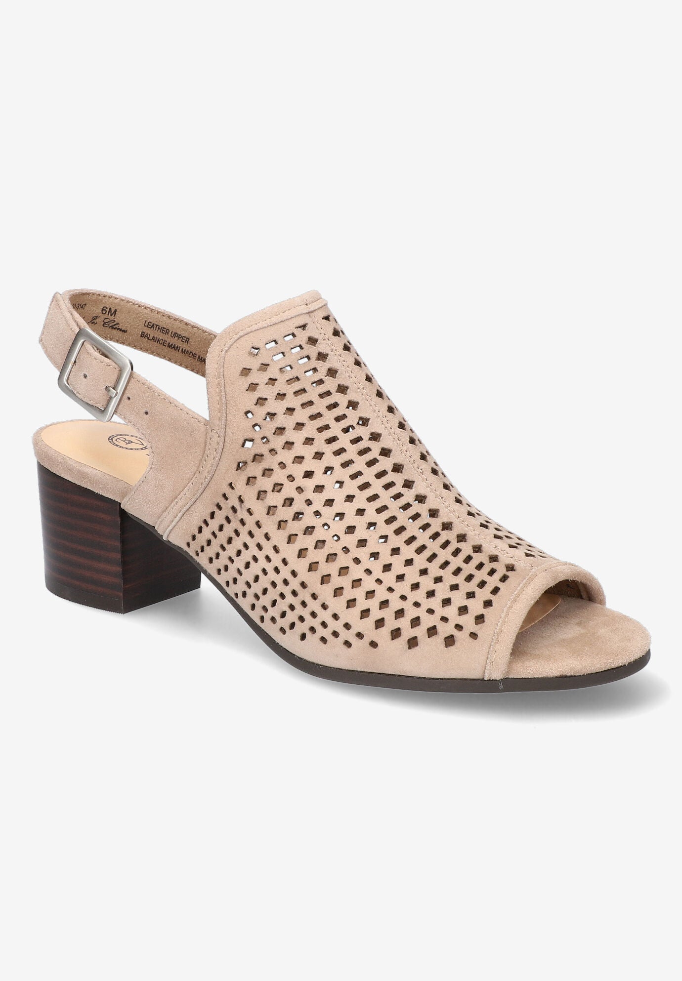 Emmalyn Sandals, ALMOND SUEDE LEATHER, hi-res image number 0