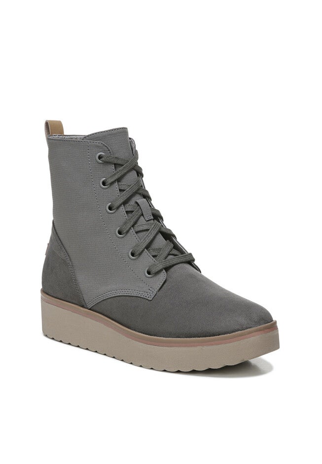 Local Bootie, STEEL GREY MICROFIBER, hi-res image number null
