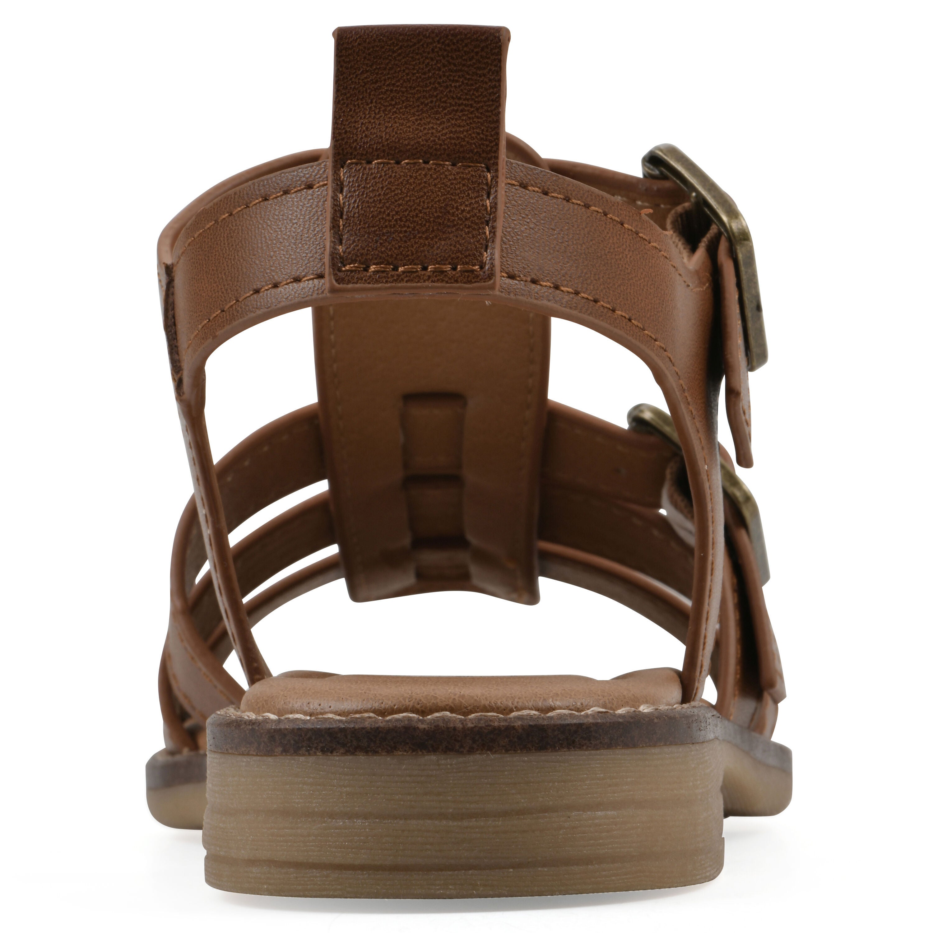 Mayday Gladiator Sandal, DARK TAN SMOOTH, on-hover image number 1