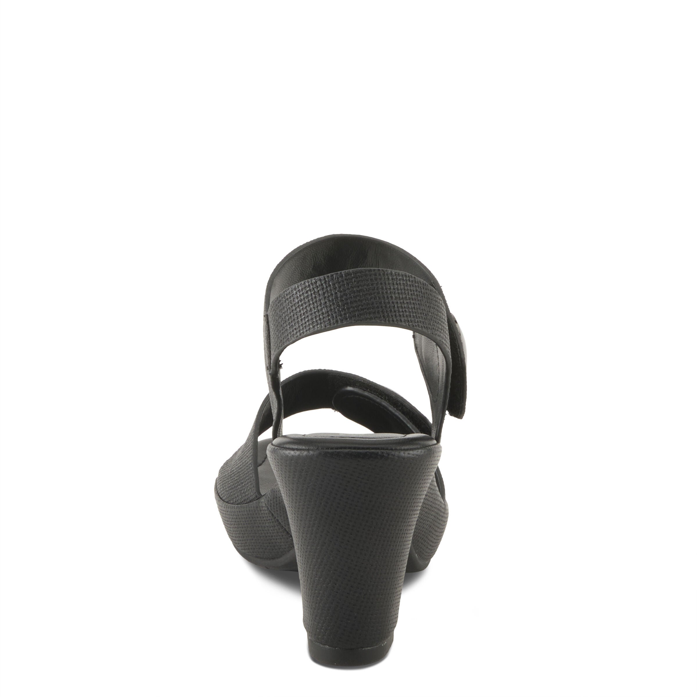 Dade-Woven Sandal, BLACK, alternate image number 4