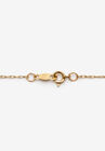 Gold & Sterling Silver Diamond Pendant, , alternate image number null