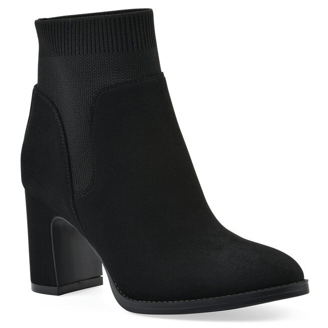 Grapery Heeled Bootie, BLACK, hi-res image number null