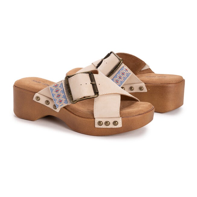 Charlotte Sandal, NATURAL NUBUCK, alternate image number 2