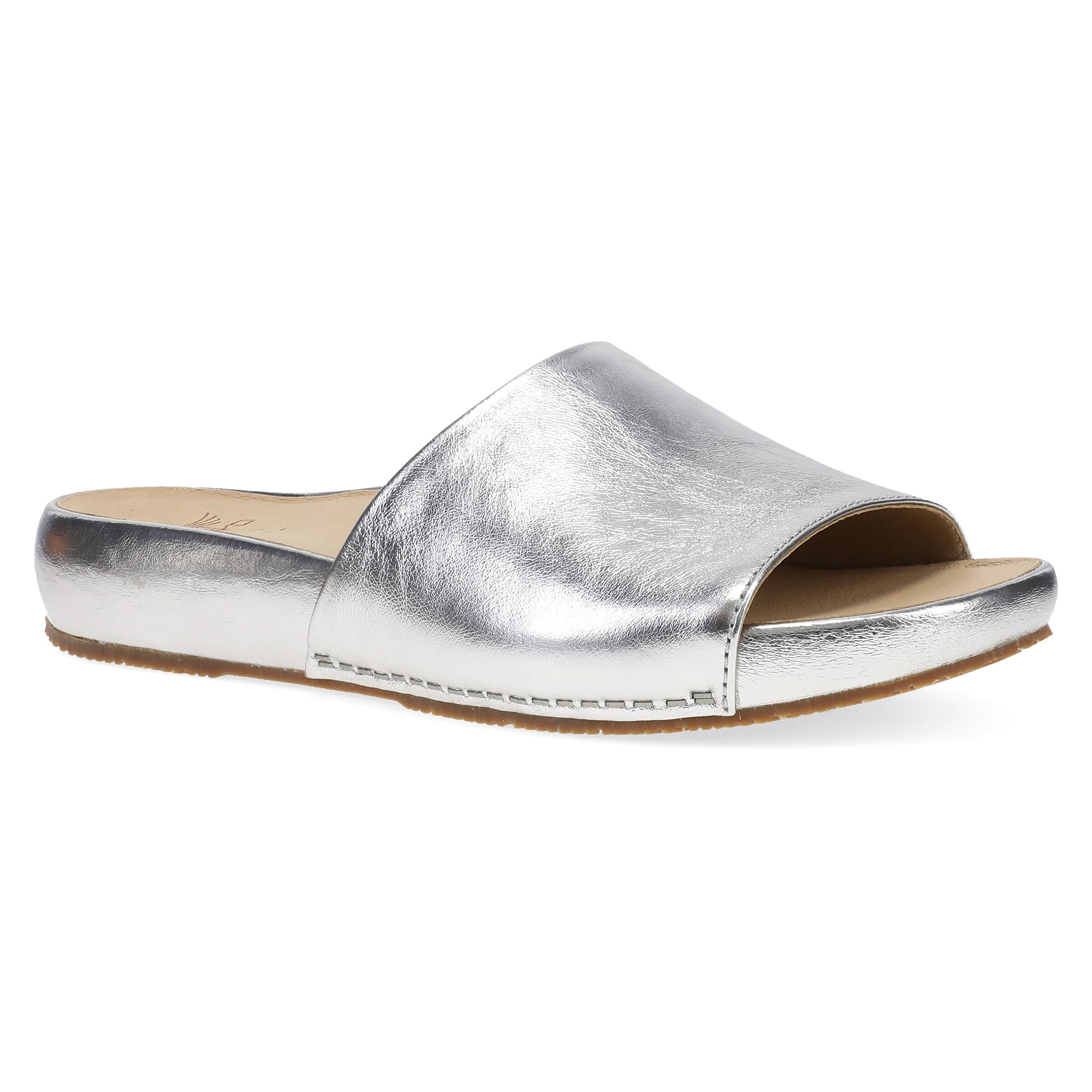Twyla Leather Sandal, PEWTER, hi-res image number 0