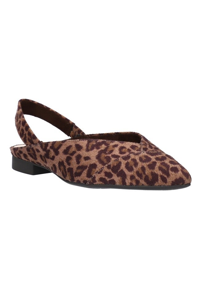 Milla Flat , LEOPARD SUEDE, hi-res image number null