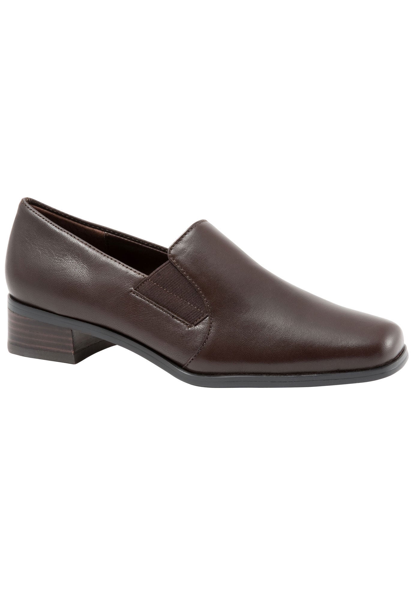 Ash Dress Shoes by Trotters&reg;, FUDGE, hi-res image number 0