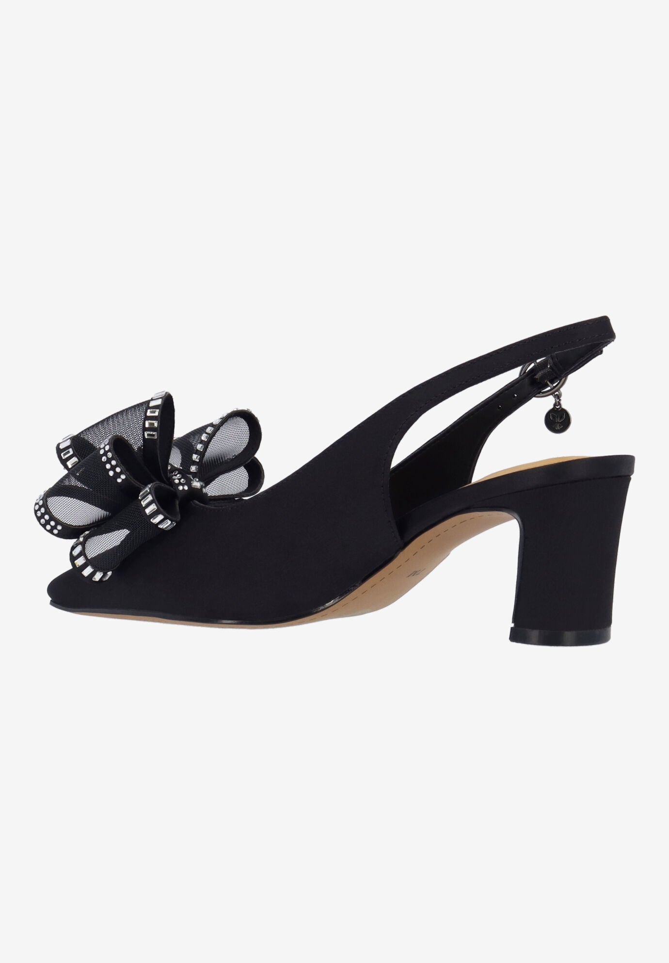 Kalindra Slingback Pump, BLACK, alternate image number 5