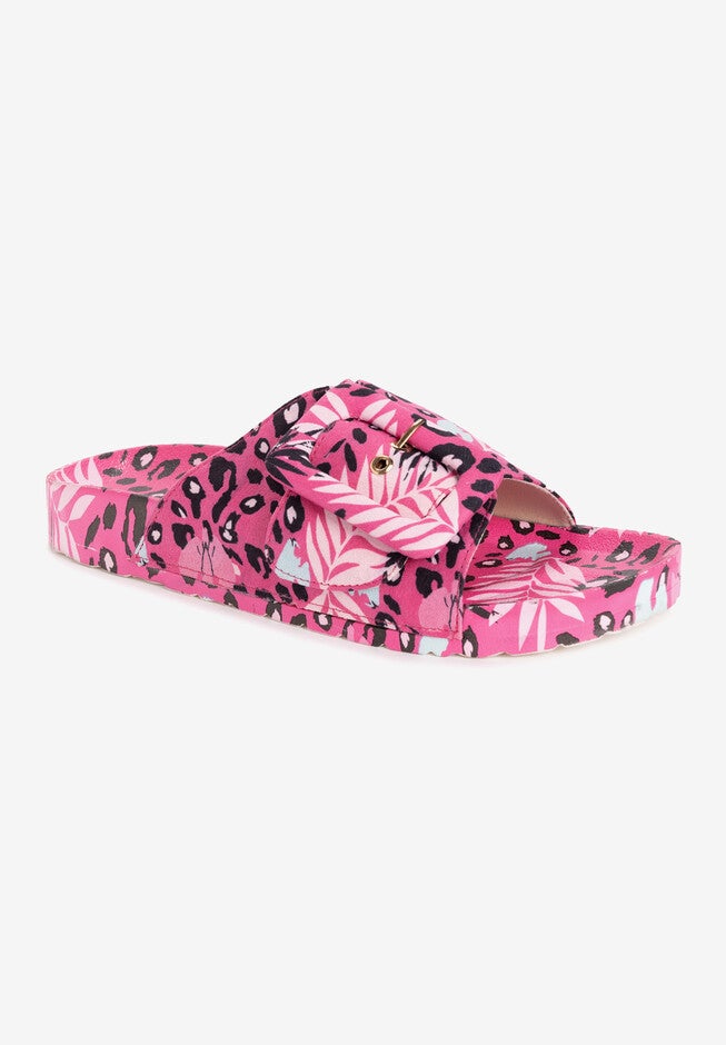 Island Tiki Sandal, FUCHSIA, hi-res image number null
