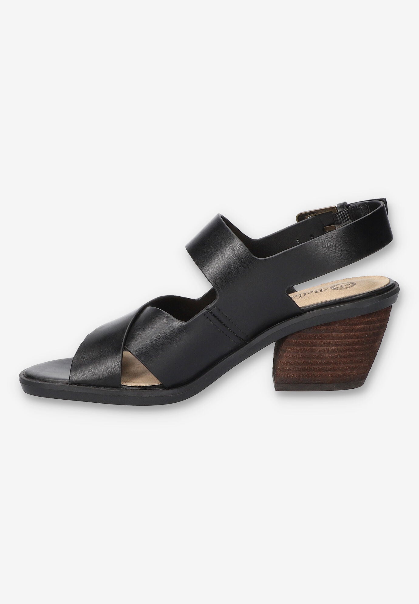 Cameron Block Heel Sandal, BLACK, alternate image number 4