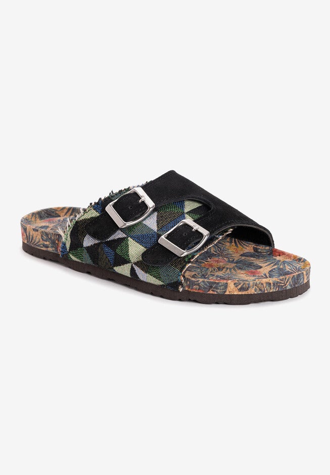 Valerie Terra Turf Sandal, BLACK, hi-res image number 0