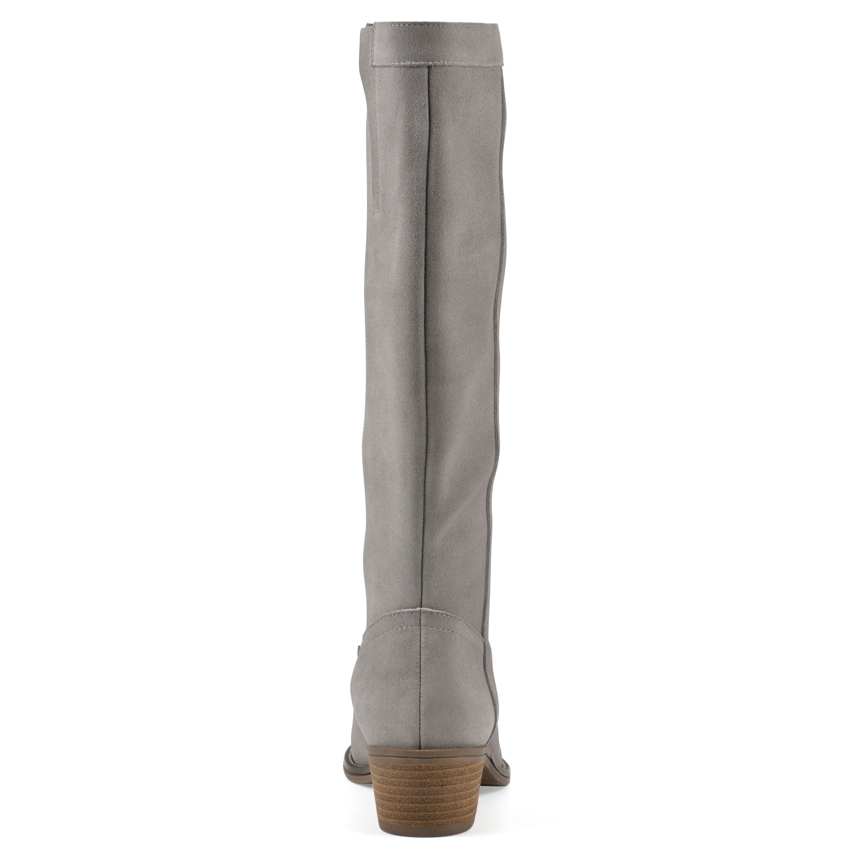 Altitude Tall Shaft Boot, LIGHT GREY SUEDE, on-hover image number 1