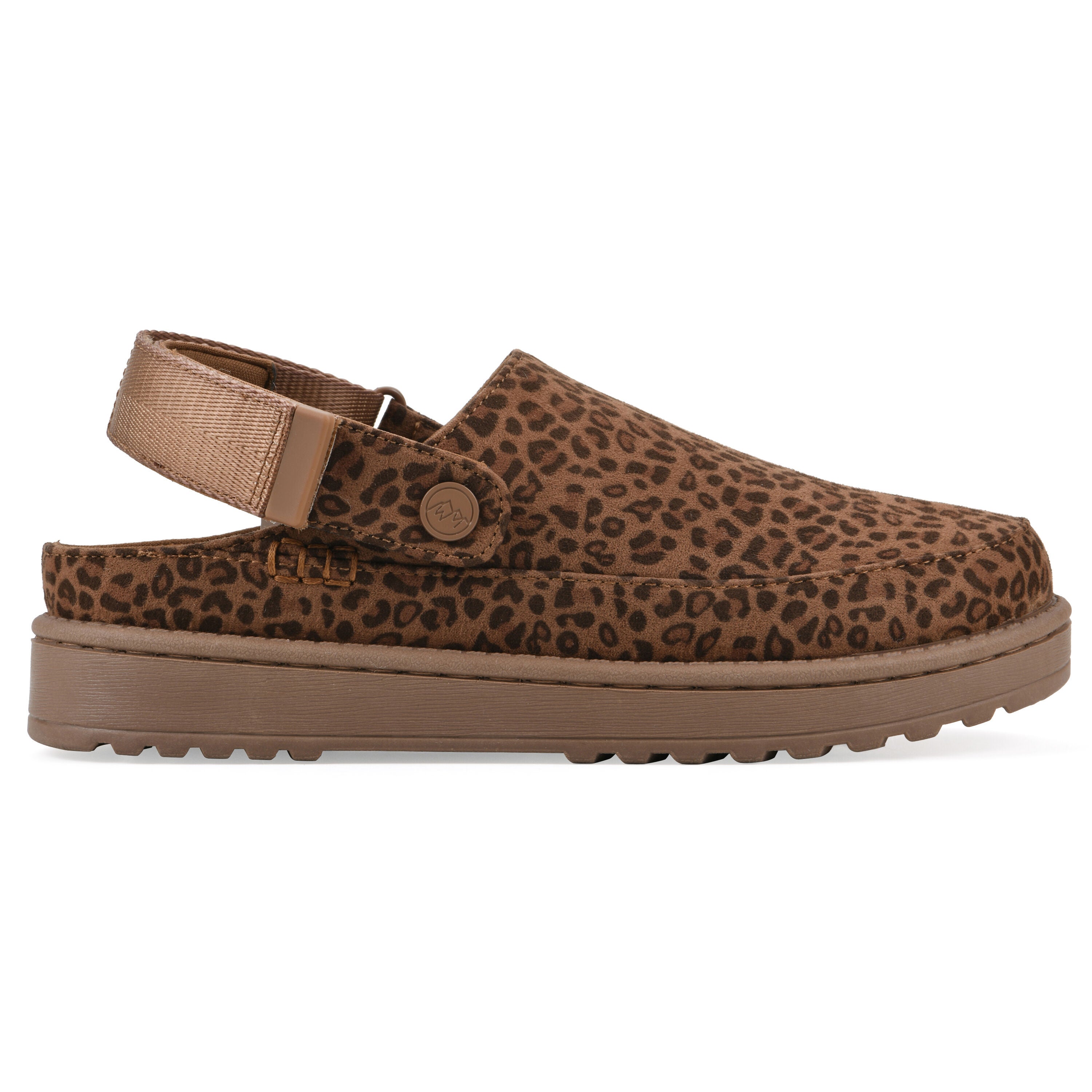 Icebound Slingback Clog, BROWN LEOPARD, alternate image number 2