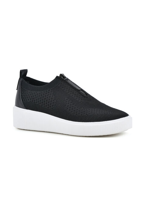 Dacey Platform Sneaker, BLACK FABRIC, hi-res image number null