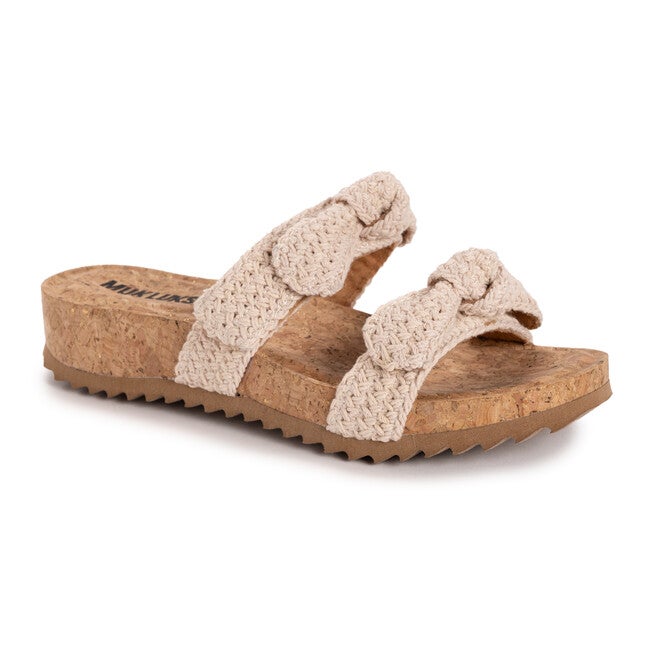 Posie Sandal, NATURAL CROCHET, hi-res image number null