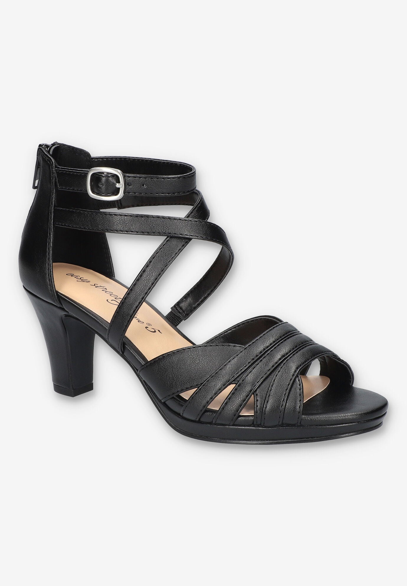 Crissa Casual Sandal, BLACK, hi-res image number 0