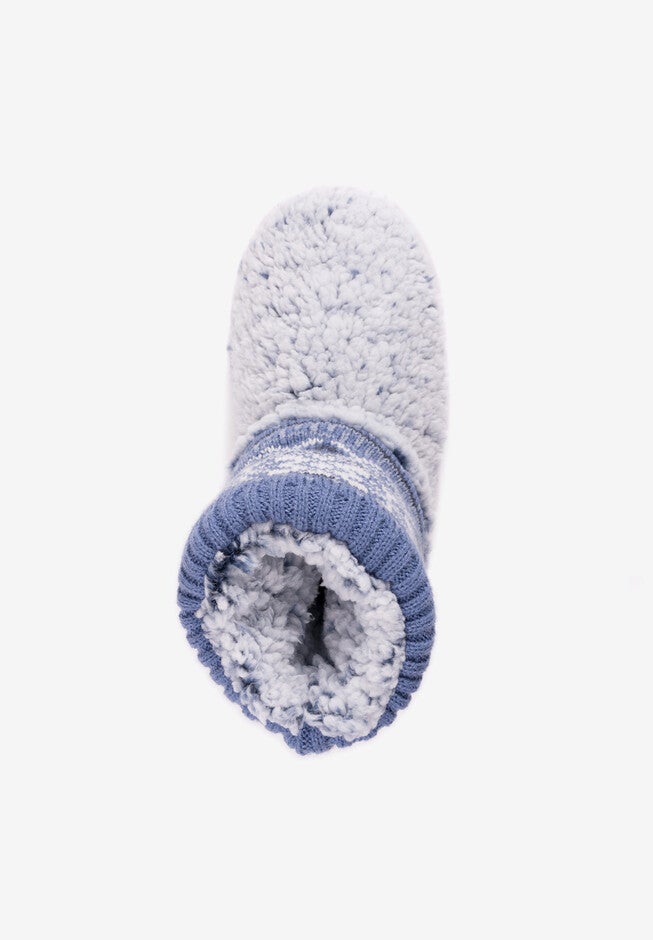 Foldover Knit Slipper, , alternate image number null