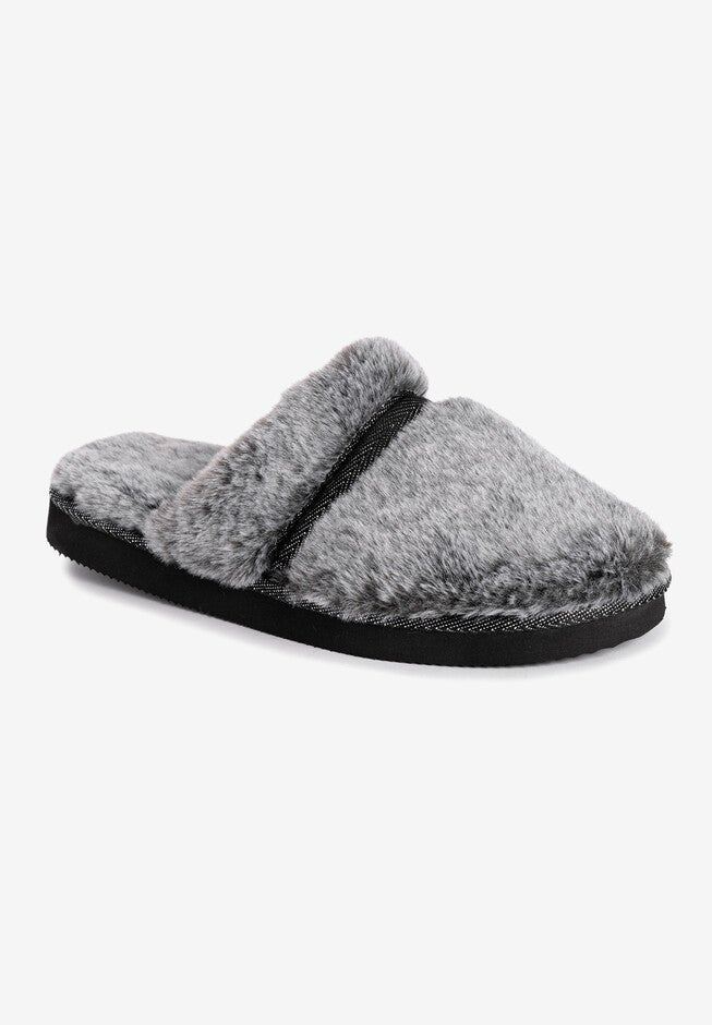Zinnia Scuff Slipper, BLACK, hi-res image number null