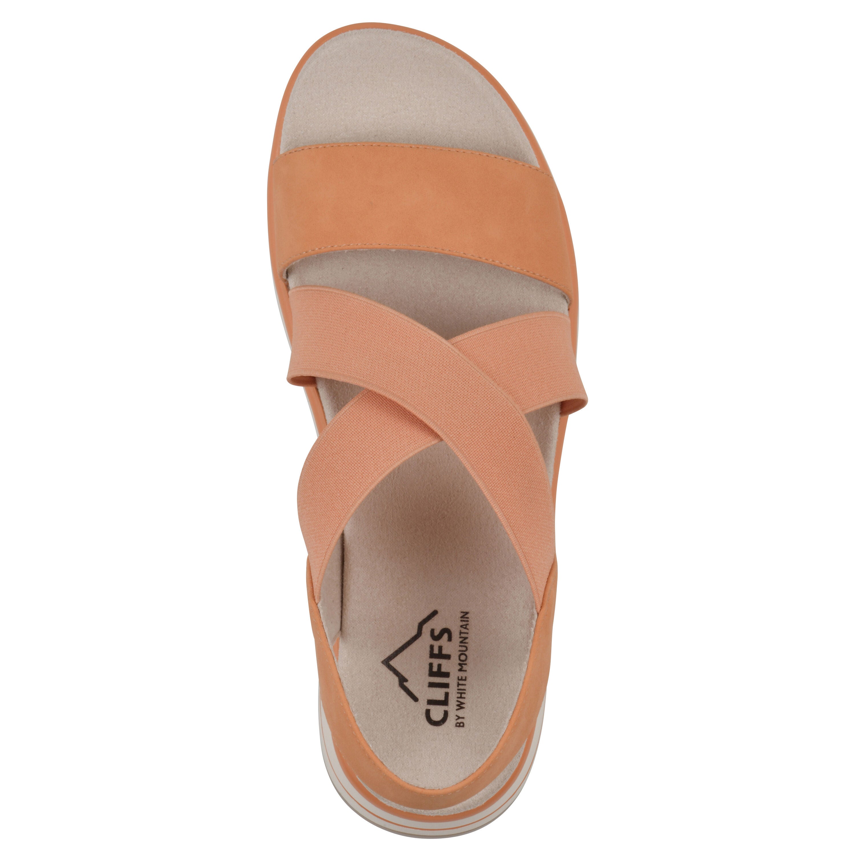 Hapley Athleisure Sandal, PEACH NUBUCK, alternate image number 4