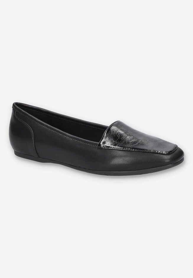 Thrill Flat, BLACK CRINKLE PATENT, hi-res image number 0