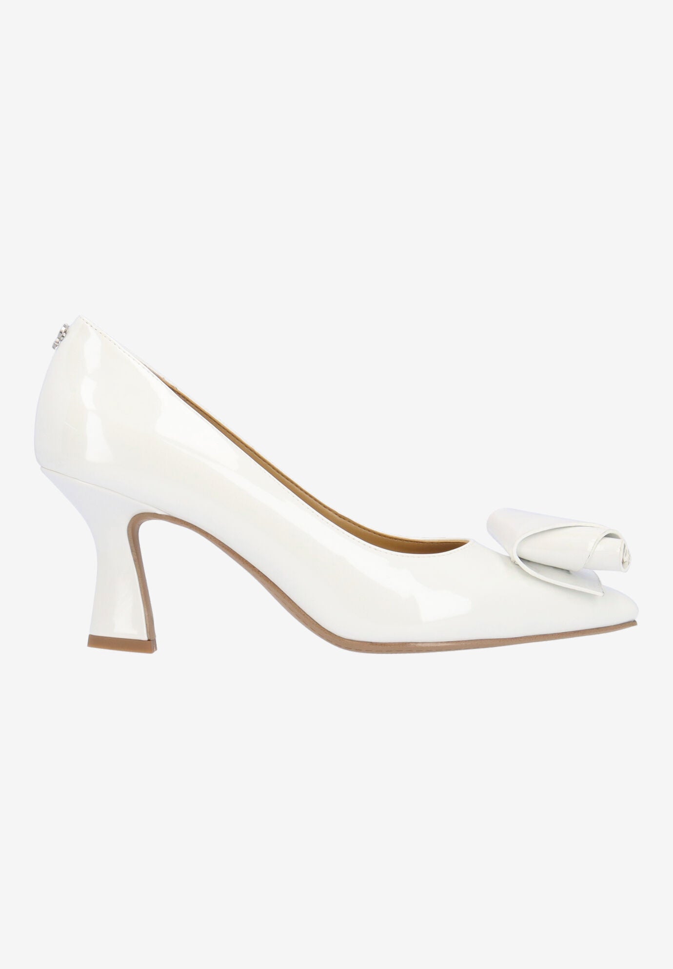 Karali Slip-On Pump, WHITE, alternate image number 3