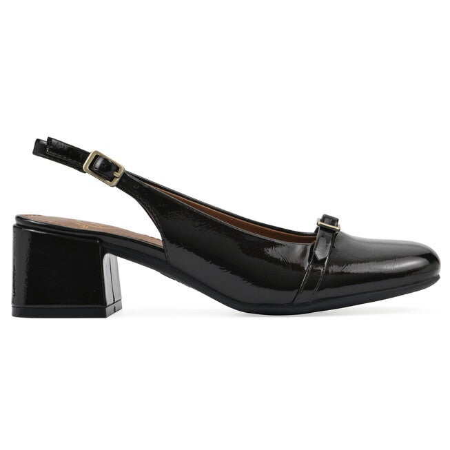 Later Slingback Block Heel, BRONZE PATENT, alternate image number 2