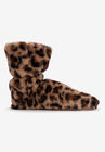 Faux Fur Slipper Sock, , alternate image number null