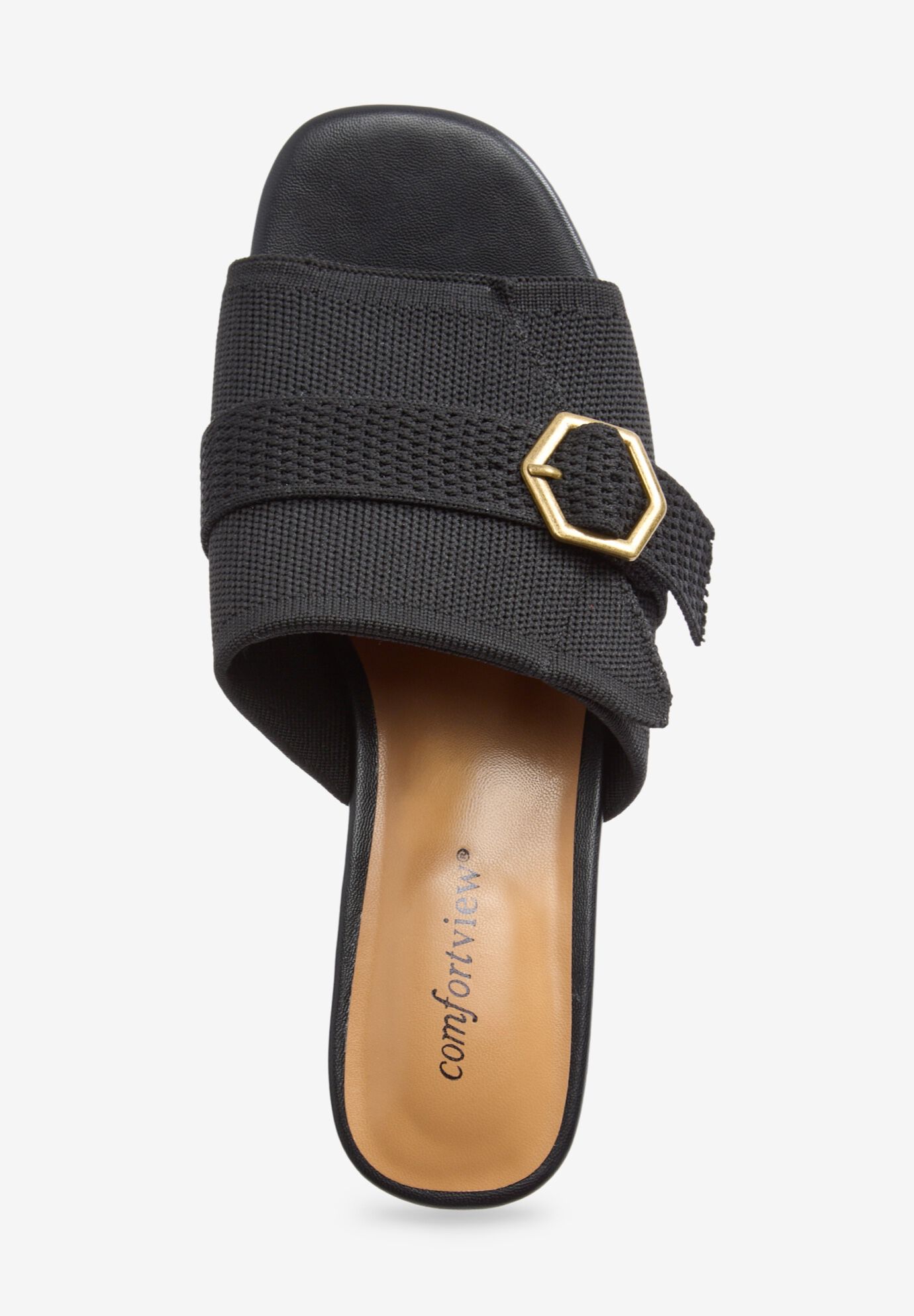 The Holden Slip On Mule, BLACK, alternate image number 4