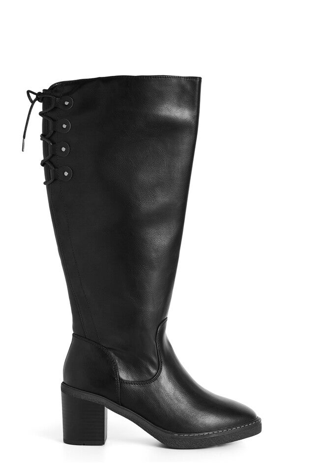 Hadlee Tall Boot, BLACK, alternate image number null
