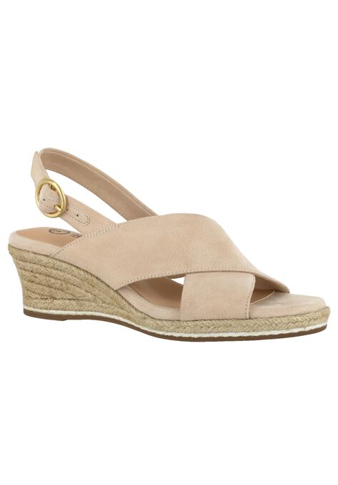 Nadette II Espadrille , CREAM SUEDE, hi-res image number null