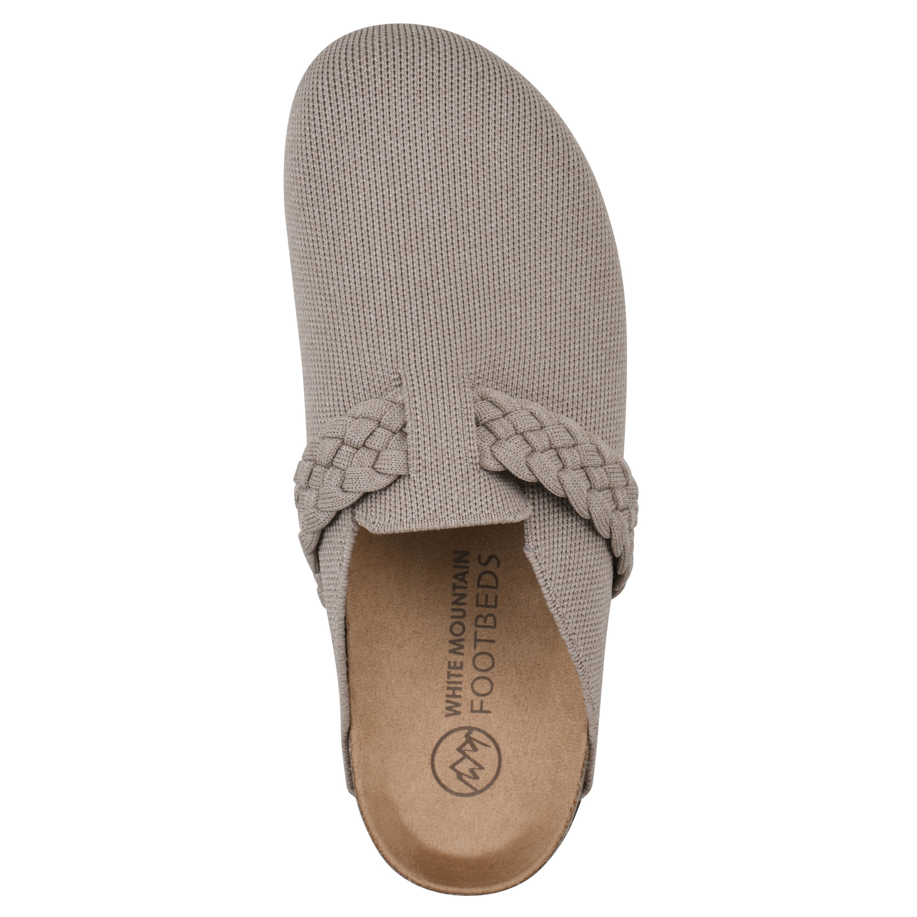 Bestie Footbeds Clog, GREY FABRIC, alternate image number 4