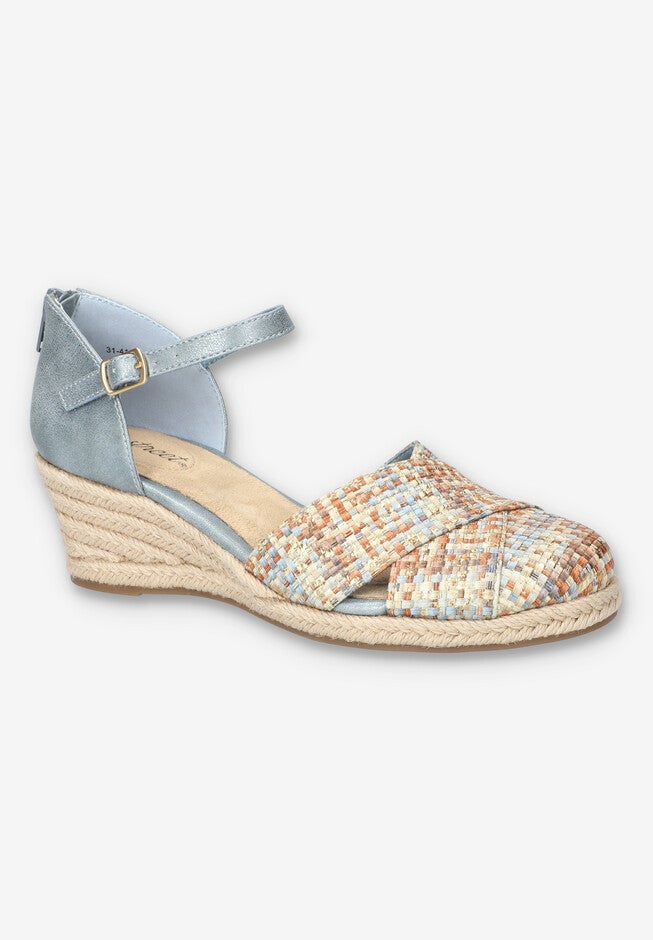 Coast Espadrille Wedge, PASTEL MULTI WOVEN, hi-res image number 0