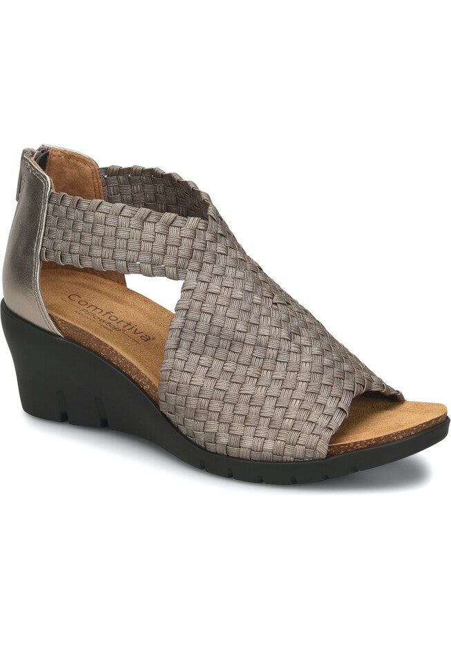 Alesha Sandals, PEWTER, hi-res image number 0