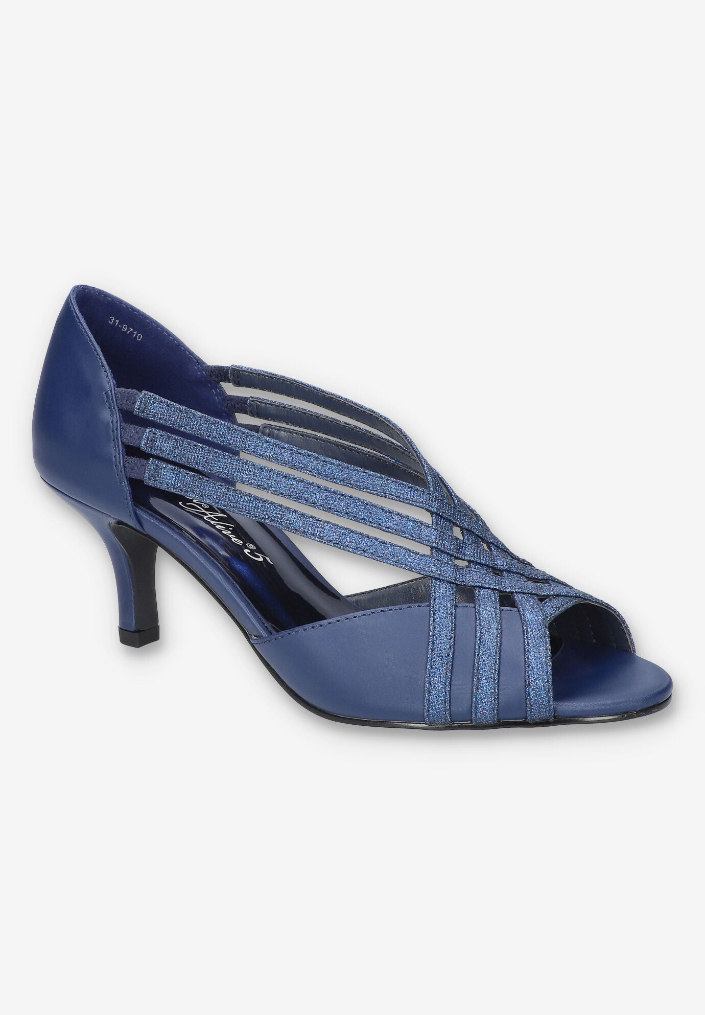 Oceana Pump, NAVY SATIN, hi-res image number 0