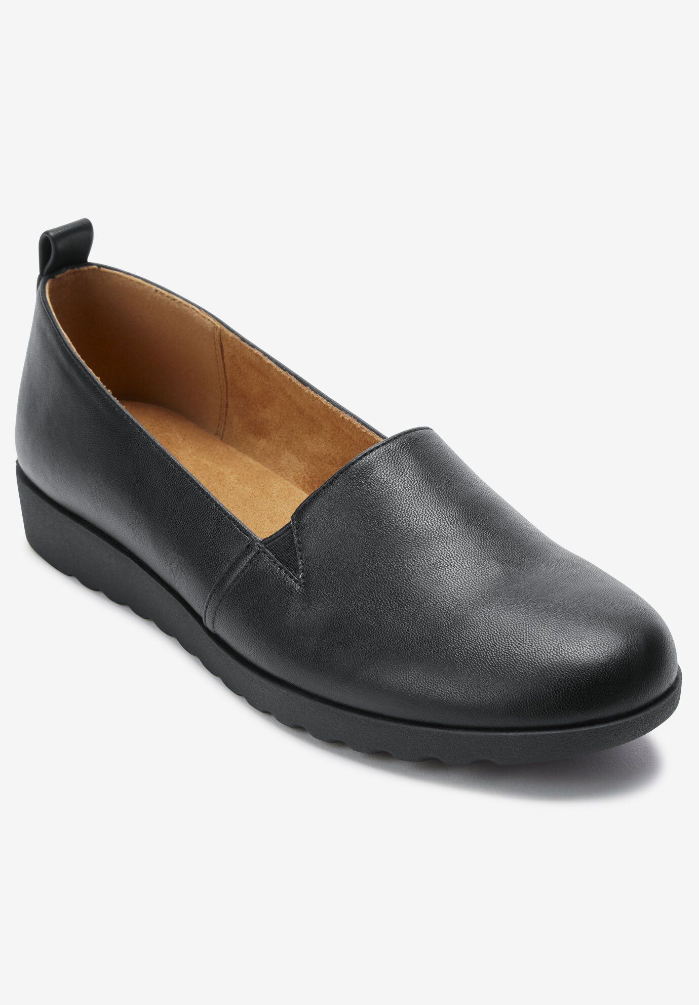 The June Leather-Like Slip On Flat