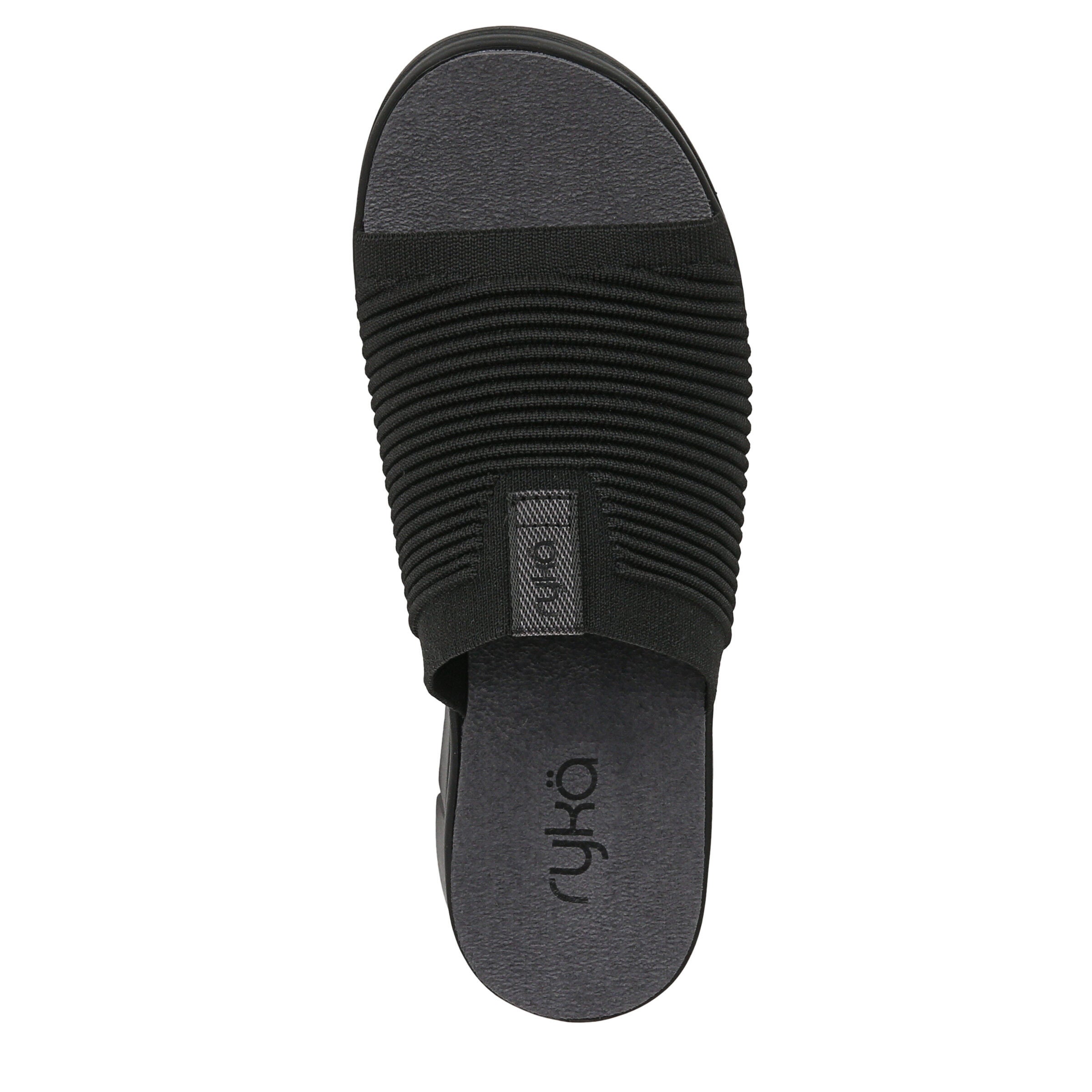 Epic Slide Sandal, BLACK, alternate image number 6