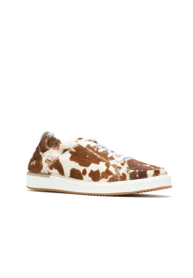 Ryann Lace-Up Sneaker, COW PRINT LEATHER, hi-res image number null