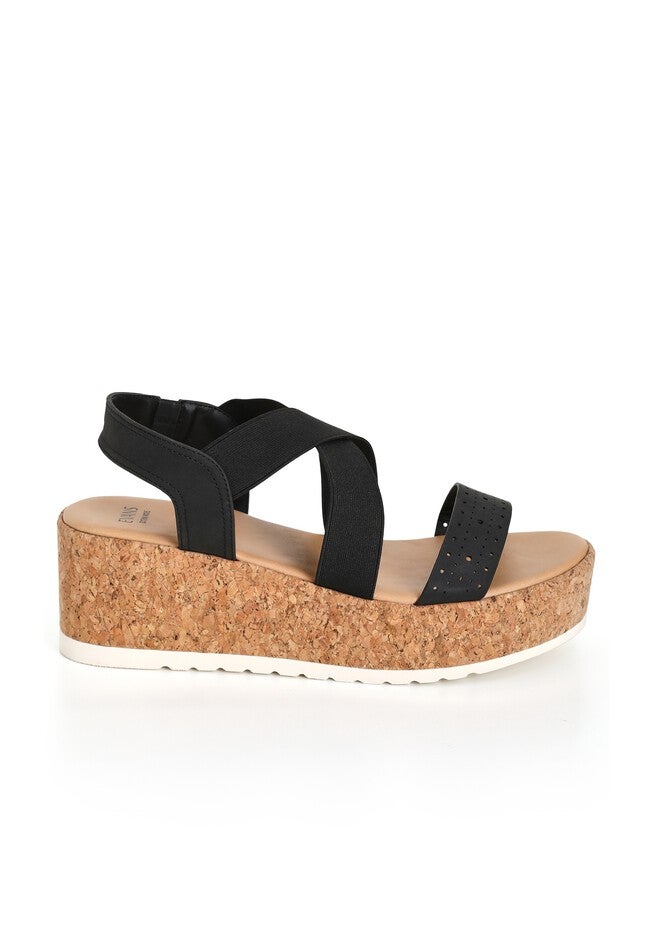 Phoebe Flatform, BLACK, alternate image number null