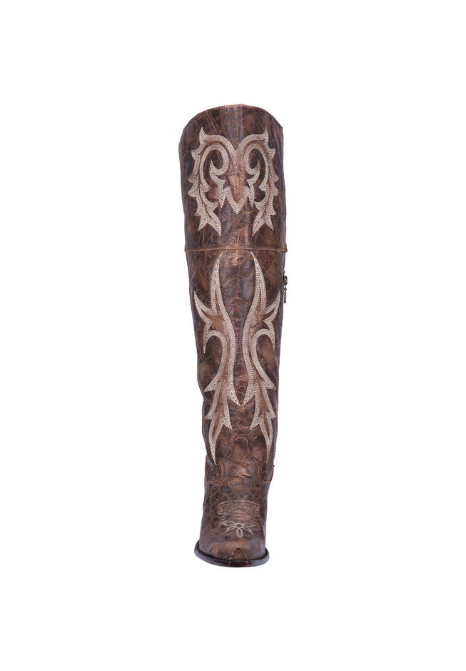 Jilted Over The Knee Western Boot, , alternate image number null